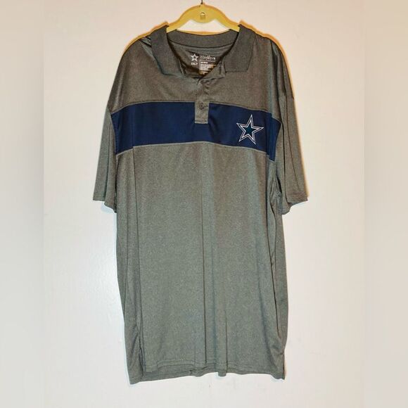 Dallas Cowboys Authentic Polo, size 2XLT - Picture 1 of 4